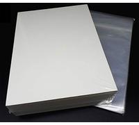 docsmagic.de 100 Golden Age Size Resealable Comic Bags + Backing Boards - Combo Pack 197 x 266 mm