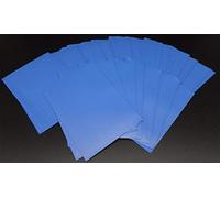 docsmagic.de 100 Mat Blue Card Sleeves Standard Size 66 x 91 - Bustine Blu - PKM - MTG
