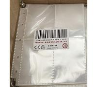 docsmagic.de 25 4-Pocket Mini Album Toploading Pages Clear - Standard Size 67 x 93 mm