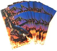 docsmagic.de 2X 100 Art Card Sleeves Dragons Theme - 66 x 91 mm Standard Size MTG PKM