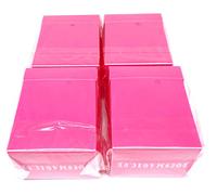 docsmagic.de 4 x Deck Box Full Pink + Card Divider - Porta Mazzo Rosa - PKM YGO MTG