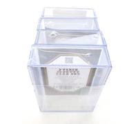 docsmagic.de 4X 2-Piece Card Box 50-Count Slide - Clear Acrylic Deck Storage