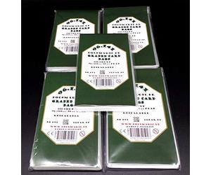 docsmagic.de 5 x 100 Resealable Graded Card Sleeves - 96 x 141 mm - PSA Bgs Bags - Bustine Protettive Richiudibile