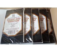 docsmagic.de 5X 100 Resealable Current Size Comic Book Bags 6-7/8"x 10-1/2"+ 1-1/2"Flap- 2 Mil - Bustine Protettive Richiudibile