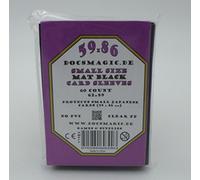 docsmagic.de 60 Mat Black Card Sleeves Small Size 62 x 89 - YGO