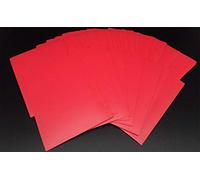 docsmagic.de 60 Mat Red Card Sleeves Small Size 62 x 89 - YGO CFV - Mini Bustine Rosso
