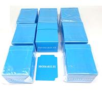 docsmagic.de 8 x Deck Box Full Light Blue + Card Divider - Porta Mazzo Blu Chiaro - PKM YGO MTG