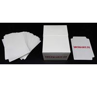 docsmagic.de Deck Box Full + 100 Double Mat White Sleeves Standard - Porta Mazzo & Bustine Bianco - PKM MTG