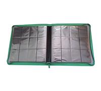 docsmagic.de Premium PRO-Player 12-Pocket Playset Zip-Album Dark Green - 480 Card Binder - MTG - PKM - YGO - Cerniera Verde Scuro