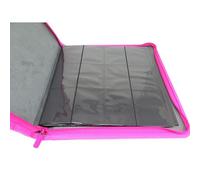 docsmagic.de Premium PRO-Player 12-Pocket Playset Zip-Album Pink - 480 Card Binder - MTG - PKM - YGO - Cerniera Rosa