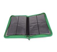 docsmagic.de Premium PRO-Player 4-Pocket Zip-Album Dark Green - 160 Card Binder - MTG - PKM - YGO - Cerniera Verde Scuro