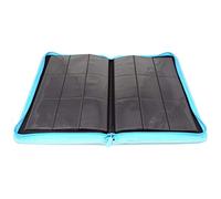 docsmagic.de PRO-Player 9-Pocket Zip-Album Light Blue - 360 Card Binder - MTG - PKM - YGO - Cerniera Blu Chiaro