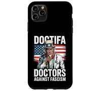 Doctifa - Bandiera dei medici neri contro il fascismo Custodia per iPhone 11 Pro Max