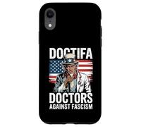 Doctifa - Bandiera dei medici neri contro il fascismo Custodia per iPhone XR