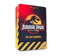 Doctor Collector Jurassic Park The Lost Memories, Collectible Set Tin Box, edizione da collezione ufficiale con accessori e gadget esclusivi in scatola di metallo