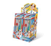 Doctor Dentist Spazzolini con Caramelle Liquide Gusto Fragola Espositore gr. 24x15