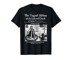 Doctor Faustus Camicia Christopher Marlowe Devil Dr Faust Regalo Maglietta