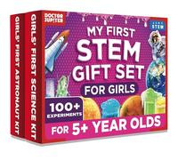 Doctor Jupiter My First STEM Set regalo | Kit di prima scienza per ragazze 'kit primo astronauta per ragazze dai 5 anni in su | Idee regalo di compleanno, apprendimento