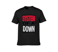 Doctor Li System of A Down Triple Stack Box O-Neck 100% Cotton Short Sleeve Unisex T-Shirt M