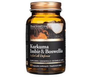 Doctor Life Curcuma, Zenzero e Boswellia - 60 Capsule Vegetali