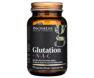Doctor Life L-Glutatione + N-Acetilcisteina, 60 capsule