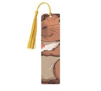 Doctor Mouse - Segnalibri in legno stampati su entrambi i lati, accessori artistici per libri, regali di compleanno per uomini e donne, regali per gli amanti dei libri