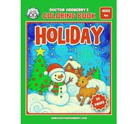 Doctor Oddberry's Coloring Book - Holiday Edition: Merry and Festive Holiday Designs with Nursery Rhymes