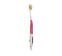Doctor Plotka's Mouthwatchers Antimicrobial Floss Bristle Silver Toothbrush, Youth, Pink