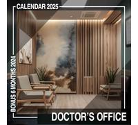 Doctor’s Office 2025: 18 Months of Comprehensive Healthcare Management, Perfect for Staying Organized Through Every Appointment