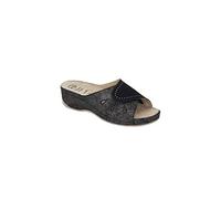 Doctor Scholl Sandalo Nives, scarpe ortopediche da donna, Nero, 38 EU