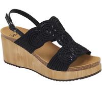 Doctor Scholl Sabaudia Sandal, Scarpe ortopedici Donna, Nero, 41 EU