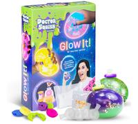 Doctor Squish Glow in The Dark Squishy Pack Refills - DIY Squishy Making Kit - Create Your Own Squishies with Neon Glow Effects