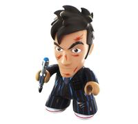 Doctor Who 6,5" "Fine Del Tempo" Figura In Vinile Titan Del 10° Dottore
