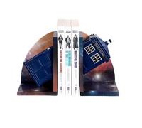 Doctor Who 6" Fermalibri In Resina Tardis