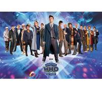Doctor Who - 60TH Anniversario - Tutti Doctors Collage Poster 24x36 - 161529