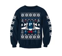 Doctor Who Angel Ispirato Adulti Novità TV Sci Fi Natale Maglione Felpa