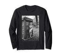Doctor Who Colin Baker Attore in Tardis 1984 Maglia a Manica
