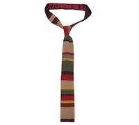 Doctor Who Cravatta Lavorata a Maglia Quarto Dottore Tom Baker