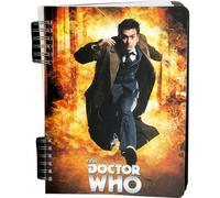 Doctor Who Decimo Dottore Fantastico diario lenticolare Diario Regalo Whovian pe