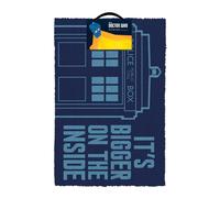 Doctor Who Tardis Più Su Interno Tappetino Ufficiale Zerbino 60 X 40 CM Coir PVC