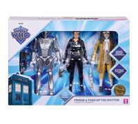 DOCTOR WHO Friends & Foes Collector Figure Set, The Decth Doctor, 14 cm, 3 pezzi