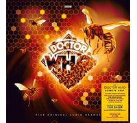 doctor who - hornets’ nest (signed tom baker print) x 1200 black and yellow