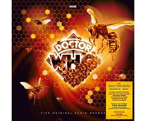 doctor who - hornets’ nest (signed tom baker print) x 1200 black and yellow