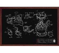 DOCTOR WHO Maxi Poster con Lavagna, in Legno, Multicolore, 91,5 x 61 x 0,02 cm