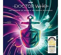 doctor who - the paradise of death & the ghosts of n-space (heavyweight blue vinyl & yellow vinyl)