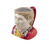 Doctor Who Sesto Dottore Colin Baker Ceramica 3D Toby Jug Mug
