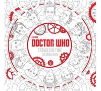 Doctor Who Travels in Time Coloring Book [Lingua Inglese]