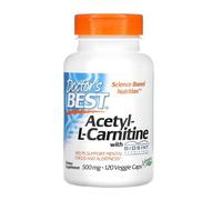 Doctor's Best Acetil-L-Carnitina con Biosint Carnitine, 500 mg, 120 capsule