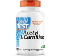 Doctor's Best Acetil-L-Carnitine with Biosint, 500mg 60 Capsule Veg 10/2025