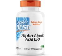 Doctor's Best, acido alfa-lipoico, 150 mg, 120 veg. Capsule - spedizione lampo